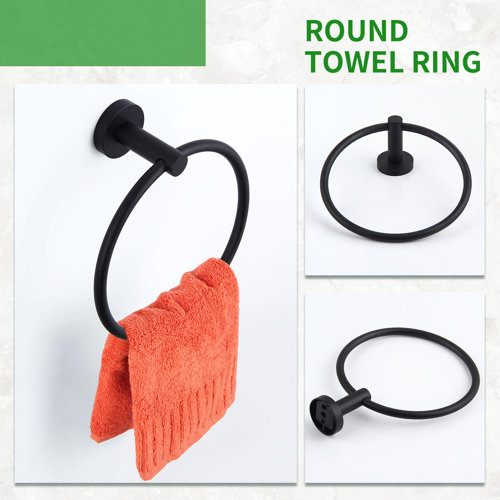 Wayfair Matte Black Bathroom Hardware Sets You'll Love in 2023